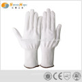 Blanco HPPE guantes de corte de grado alimenticio